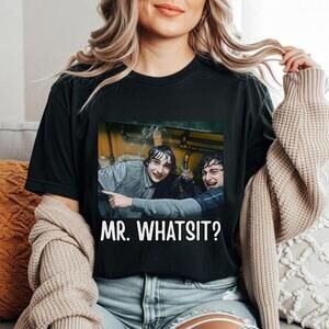 Mr Whatsit Shirt, Safety Warning Tee, St5 Inspired Crewneck, Mr Whatsit Holiday